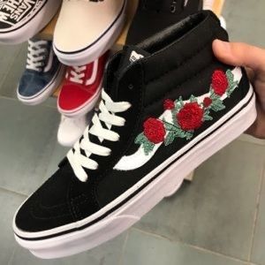 Vans with Roses